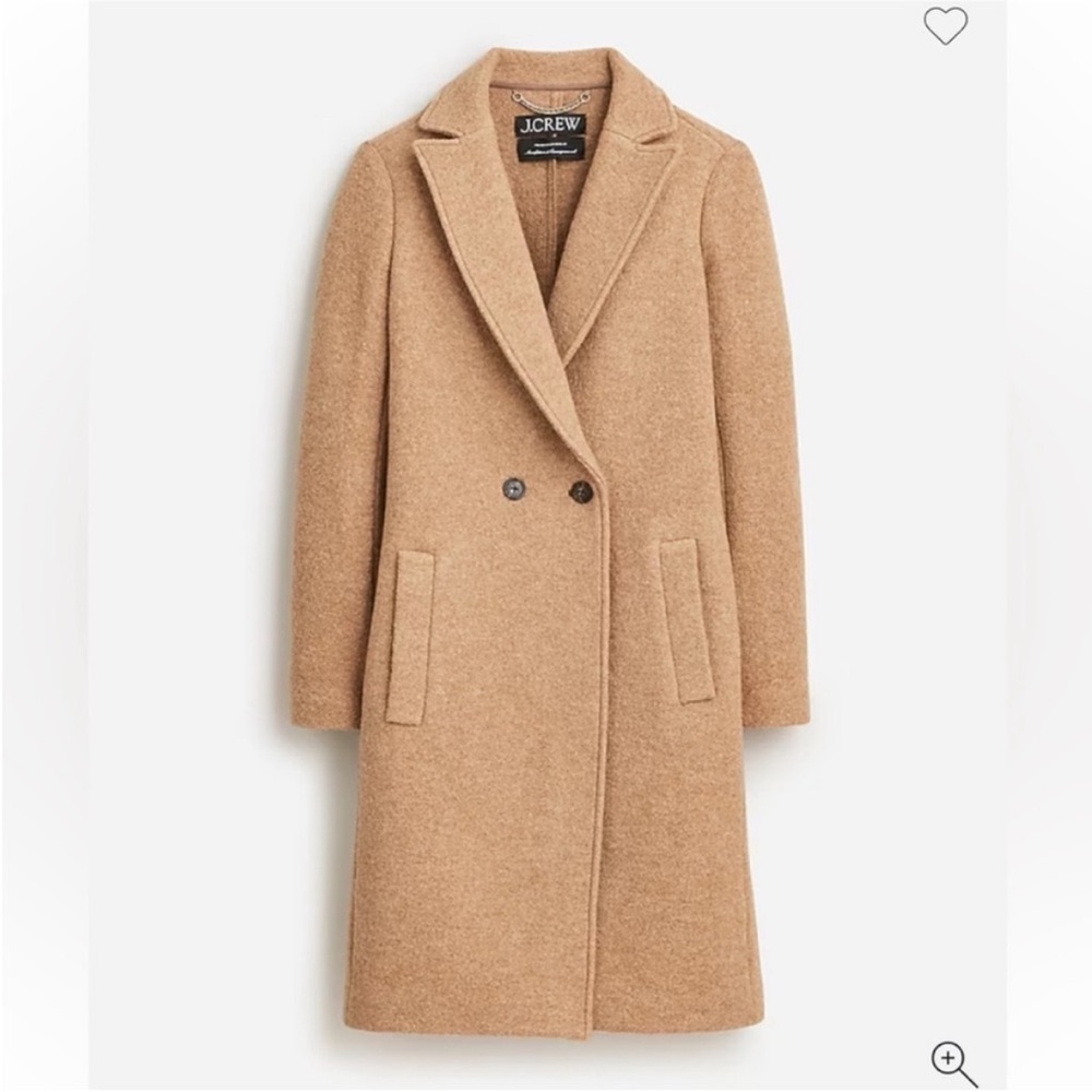 J. Crew Daphne Italian Wool Coat